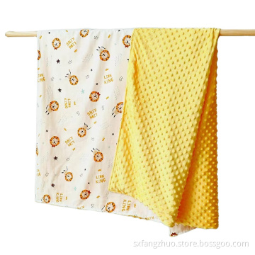 print fleece super soft wholesale newborn baby blanket